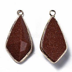 Synthetic Goldstone Charms&nbsp;G-Q998-029E