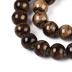 Natural Persian Jade Beads Strands&nbsp;G-A255-A02-01E