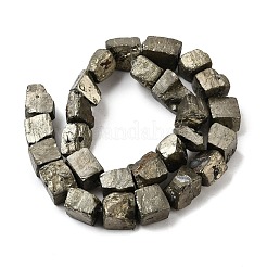 Natural Pyrite Beads Strands&nbsp;G-P322-20