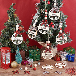 Christmas DIY Name Tag Pendant Making Kit&nbsp;DIY-GA0006-86