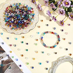 570Pcs 19 Colors Electroplate Glass Beads Strands&nbsp;EGLA-ME0001-14