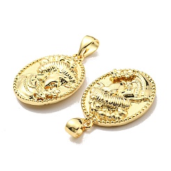 Rack Plating Brass Pendants&nbsp;KK-D026-20G