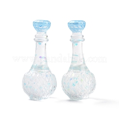 Dummy Bottle Transparent Resin Cabochon&nbsp;RESI-E025-02A