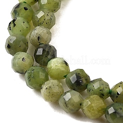 Natural Canadian Jade Beads Strands&nbsp;G-G259-D01-3mm