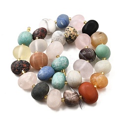 Natural Mixed Gemstone Beads Strands&nbsp;G-H312-A01-B01