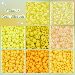 1360pcs 8 Styles Glass Seed Beads Sets&nbsp;SEED-PH0002-36