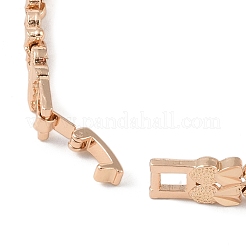 Brass Link Chain Bracelets for Women Men&nbsp;BJEW-P324-01C-KCG