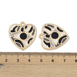 Rack Plating Alloy Enamel Pendants&nbsp;FIND-I038-08