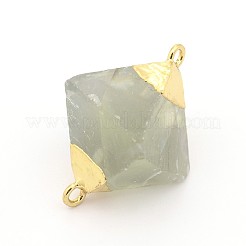 Natural Fluorite Gemstone Links connectors&nbsp;G-J297-M