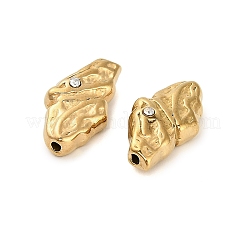 304 Stainless Steel Rhinestone Bead&nbsp;STAS-U047-05G