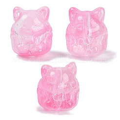 Transparent Spray Paint Glass Beads&nbsp;X1-GLAA-H035-01