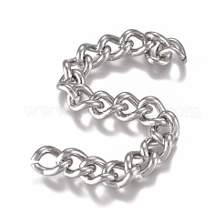 Tarnish Resistant 201 Stainless Steel Chain&nbsp;CHS-G017-15P