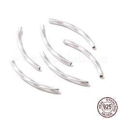 925 Sterling Silver Tube Beads&nbsp;STER-D035-13S