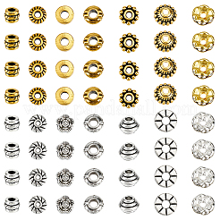 700Pcs 14 Styles Tibetan Style Alloy Beads&nbsp;FIND-PA0001-30