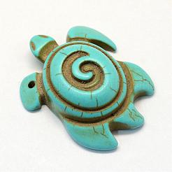 Synthetic Turquoise Pendants&nbsp;TURQ-S283-22