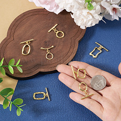 7Sets Brass Toggle Clasps&nbsp;KK-TA0008-77