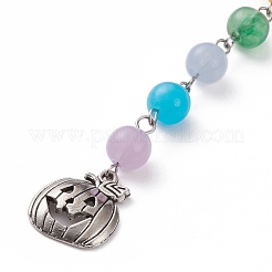 Tibetan Style Alloy Bookmarks for Halloween's Day&nbsp;AJEW-JK00165-05