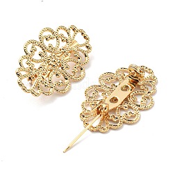 Brass Brooch Findings&nbsp;FIND-R144-08G