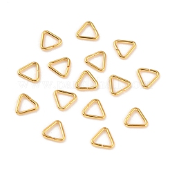 Brass Triangle Linking Ring&nbsp;X-KK-WH0031-08G