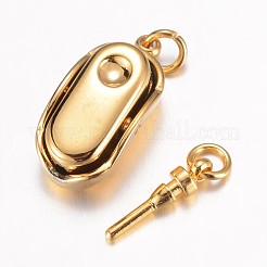 304 Stainless Steel Box Clasps&nbsp;STAS-G071-49G
