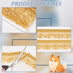 Polyester Tassel Ribbons&nbsp;OCOR-WH0091-71