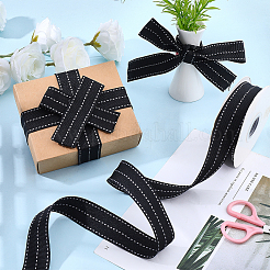 Polycotton Stripe Ribbon&nbsp;OCOR-WH0078-506A