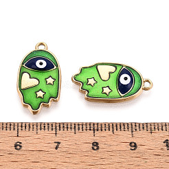 304 Stainless Steel Enamel Pendants&nbsp;STAS-T068-06