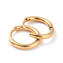 PVD Vacuum Plating 304 Stainless Steel Huggie Hoop Earrings for Women&nbsp;EJEW-F280-07A-G
