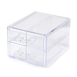 4-Grid Acrylic Jewelry Storage Drawer Boxes&nbsp;CON-K002-01A
