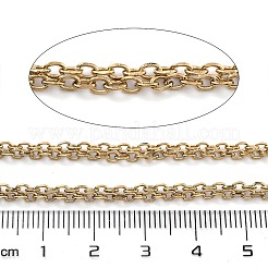 PVD Vacuum Plating 304 Stainless Steel Cable Chain&nbsp;CHS-H026-07A-G