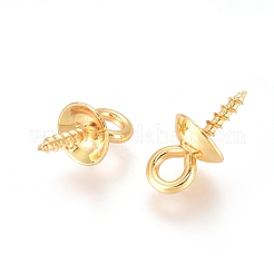 201 Stainless Steel Peg Bails Pendants&nbsp;STAS-TAC0002-30B-G