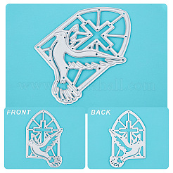 5Pcs 5 Styles Carbon Steel Cutting Dies Stencils&nbsp;DIY-GF0006-15
