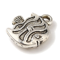 Tibetan Style Alloy Pendants&nbsp;TIBEP-L021-35AS