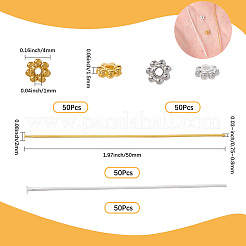 Tibetan Style Alloy Daisy Spacer Beads&nbsp;FIND-SP0003-79