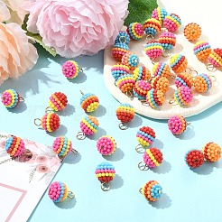 50Pcs ABS Plastic Pendants&nbsp;PALLOY-YW00043