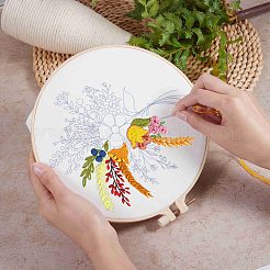 4 Sets 4 Style Embroidery Tool Accessories&nbsp;DIY-SZ0003-20