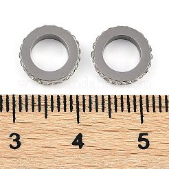 304 Stainless Steel European Beads&nbsp;STAS-Z090-03P-01