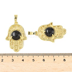 Natural Obsidian Pendants&nbsp;G-F786-07G-31