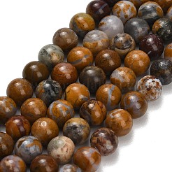 Natural Wealth Stone Beads Strands&nbsp;G-C289-B01-8mm