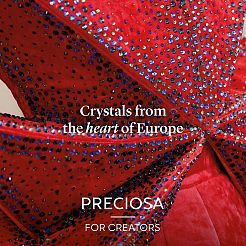 Preciosa&reg Crystal Hotfix Flatback Stones&nbsp;Y-PRC-HSS12-40080-200