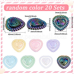 20Pcs Opaque Acrylic Beads&nbsp;MACR-SP0001-36