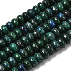 Natural Chrysocolla and Lapis Lazuli Beads Strands&nbsp;G-A280-A33-02