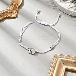 3Pcs Nylon Thread Braided Bead Bracelets&nbsp;BJEW-JB11212