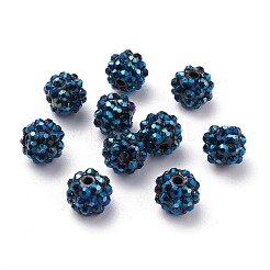 Chunky Resin Rhinestone Beads&nbsp;RESI-M019-11