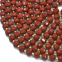 Natural Red Jasper Beads Strands&nbsp;G-K389-E76-01