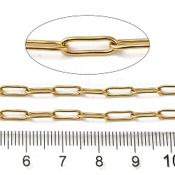 Ion Plating(IP) 304 Stainless Steel Oval Link Chains&nbsp;CHS-Q006-20G