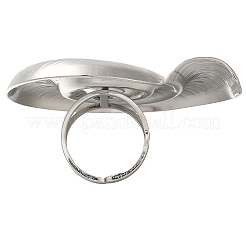 304 Stainless Steel Ring&nbsp;RJEW-I106-01P