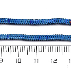 Electroplated Non-magnetic Hematite Beads Strands&nbsp;G-P571-C01-01