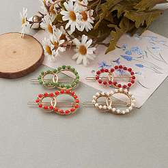 Alloy Hollow Hair Barrettes&nbsp;PHAR-JH00067