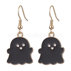 2 Pairs Ghost Alloy Enamel Dangle Earrings Set&nbsp;EJEW-JE06094